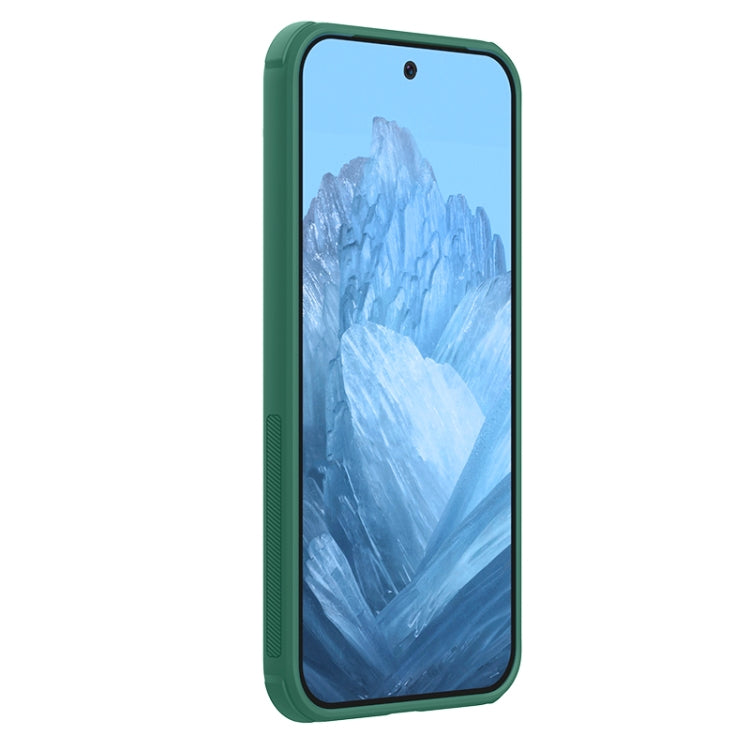 For Google Pixel 9 NILLKIN Frosted Shield Pro PC + TPU Phone Case(Green) - Google Cases by NILLKIN | Online Shopping UK | buy2fix