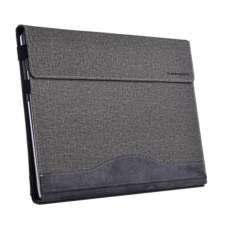 For Lenovo ThinkPad X1 Carbon Gen 8 Cloth Texture Laptop Leather Protective Case(Space Ash) - Other by buy2fix | Online Shopping UK | buy2fix