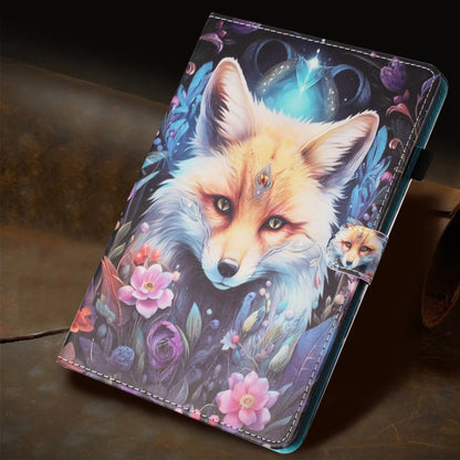 For Lenovo Tab M11/ Xiaoxin Pad 11 2024 Painted Litchi Leather Sewing Smart Tablet Case(Fox) - Lenovo by buy2fix | Online Shopping UK | buy2fix