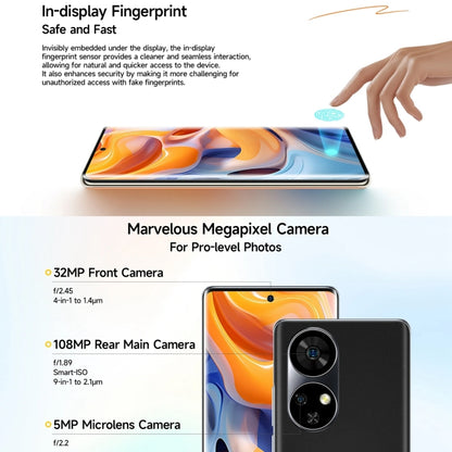 [HK Warehouse] Ulefone Note 17 Pro, 12GB+256GB, Screen Fingerprint, 6.78 inch Android 13 MediaTek Helio G99 MTK6789 Octa Core, NFC, Network: 4G(Amber Orange) - Ulefone by Ulefone | Online Shopping UK | buy2fix