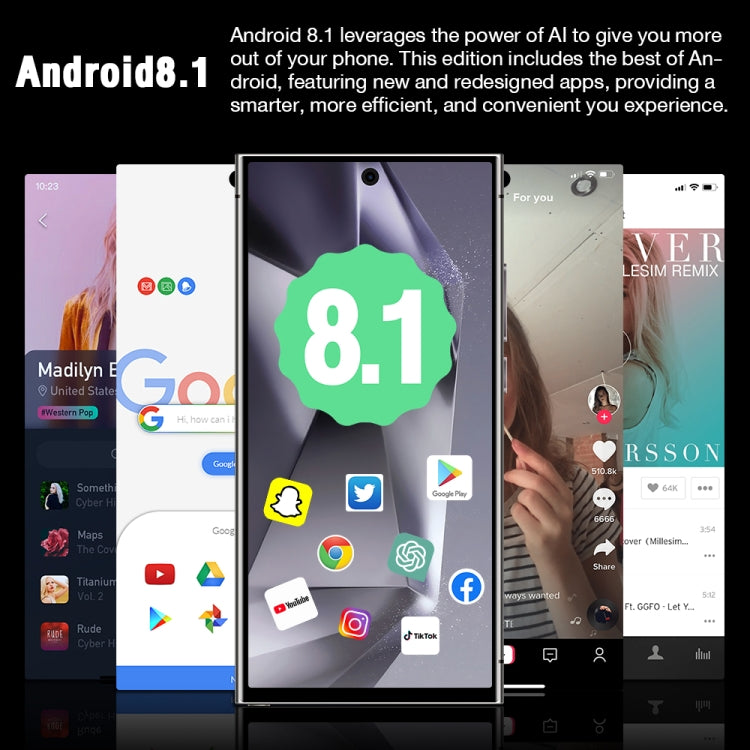 S24 Ultra / L26A, 3GB+64GB, 6.75 inch Screen, Android 8.1 MTK6753 Octa Core, Network: 4G, Dual SIM(Black) -  by buy2fix | Online Shopping UK | buy2fix