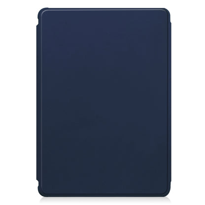 For iPad Pro 11 2024 Transparent Rotation Smart Leather Tablet Case(Dark Blue) - iPad Pro 11 2024 Cases by buy2fix | Online Shopping UK | buy2fix