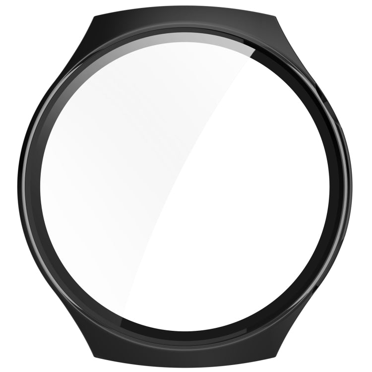 For Huawei Watch 4 Pro Space Edition PC + Curved Glass Film Integrated Watch Protective Case(Black) - Watch Cases by buy2fix | Online Shopping UK | buy2fix