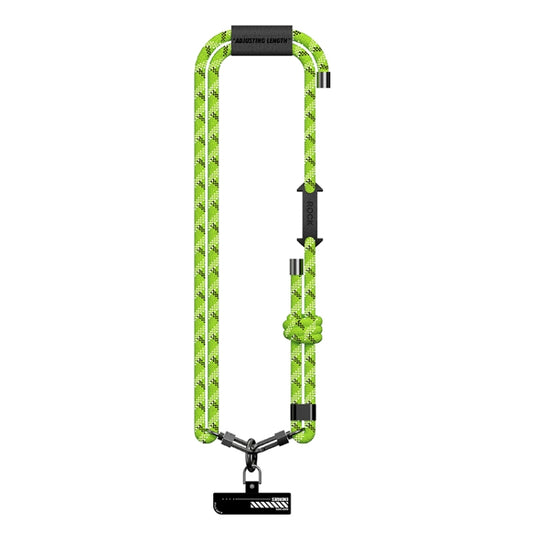 ROCK Multifunctional Luminous Phone Crossbody Lanyard Wrist Lanyard(Fluorescent Green) - Lanyards & Wrist Straps by ROCK | Online Shopping UK | buy2fix