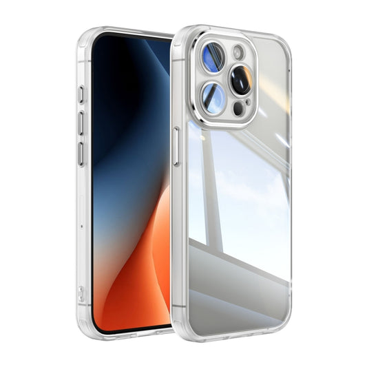 For iPhone 15 Pro Acrylic Hybrid TPU Armor Shockproof Phone Case(Transparent) - iPhone 15 Pro Cases by buy2fix | Online Shopping UK | buy2fix