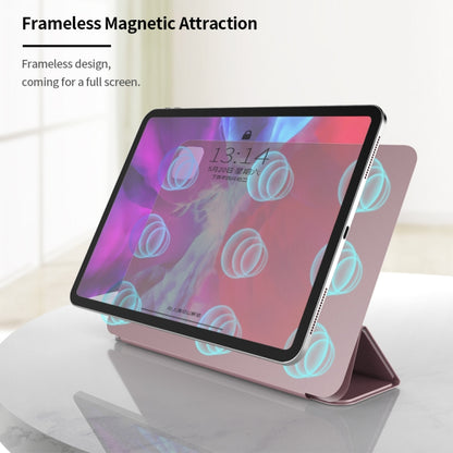 For iPad Pro 13 2024 Ultra-thin Double-sided Clip Magnetic Smart Tablet Case(Lavender) - iPad Pro 13 2024 Cases by buy2fix | Online Shopping UK | buy2fix