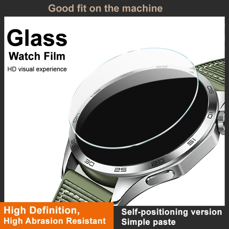 For Huawei Watch GT 4 46mm IMAK Tempered Glass Watch Protective Film Self-contained Positioning Version - Screen Protector by imak | Online Shopping UK | buy2fix