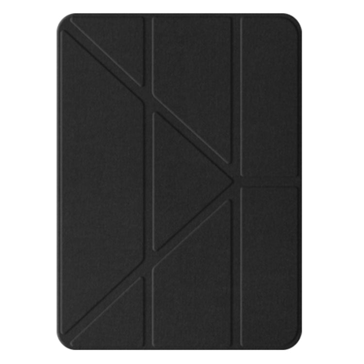 For iPad Pro 11 2024 Mutural Multi-fold Smart Leather Tablet Case(Black) - iPad Pro 11 2024 Cases by Mutural | Online Shopping UK | buy2fix