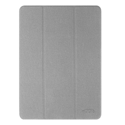 For iPad Air 13 2024 Mutural YASHI Series Tablet Leather Smart Case(Grey) - iPad Air 13 2024 Cases by Mutural | Online Shopping UK | buy2fix