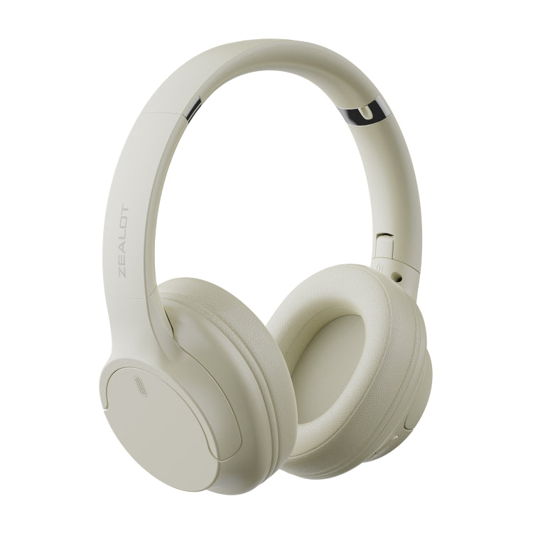 Zealot B39 Wireless Bluetooth 5.2 Headphone(Beige) - Headset & Headphone by ZEALOT | Online Shopping UK | buy2fix