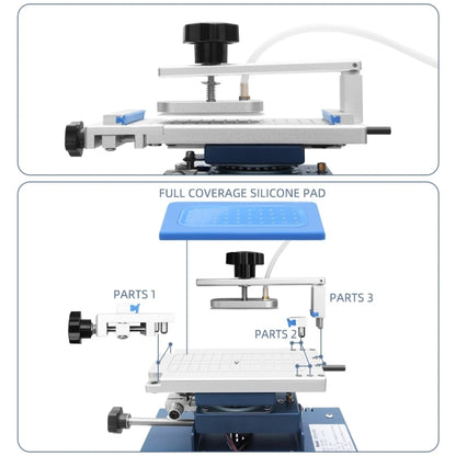 Kaisi 946 Max Double Vacuum Pumps LCD Separator Rotating Thermal Machine, EU Plug - Separation Equipment by Kaisi | Online Shopping UK | buy2fix