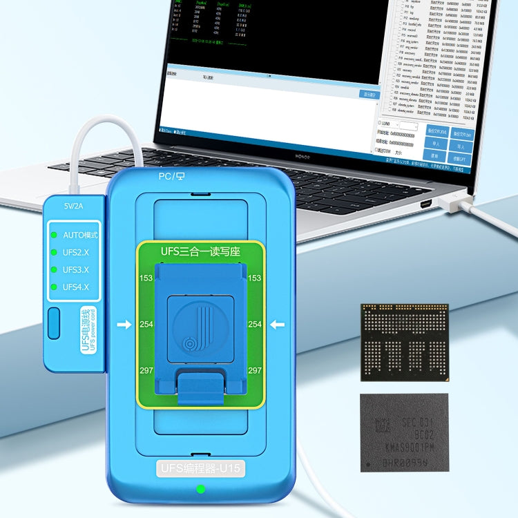 JCID UFS Programmer-U15 Box for Adaptation UFS Nand Flash Read & Write Expansion Repair - Test Tools by JC | Online Shopping UK | buy2fix