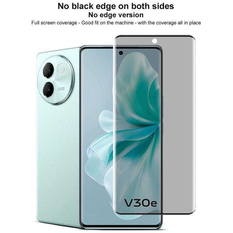 For vivo V30e imak 3D Curved Privacy Full Screen Tempered Glass Film - vivo Tempered Glass by imak | Online Shopping UK | buy2fix