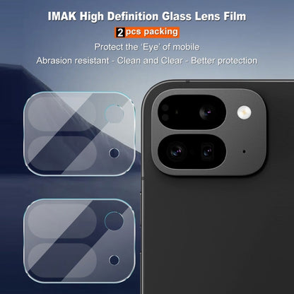 For Google Pixel 9 Pro Fold 2pcs/Set imak HD Glass Rear Camera Lens Film - Other by imak | Online Shopping UK | buy2fix