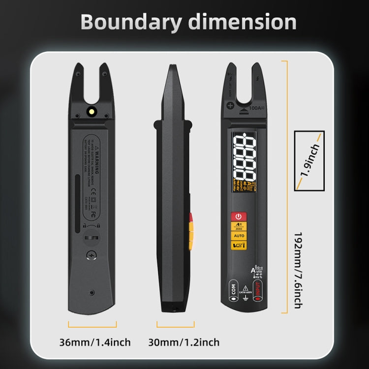 BSIDE U1 AC / DC Clamp Meter Electric Pen Current Digital Multimeter - Digital Multimeter by BSIDE | Online Shopping UK | buy2fix