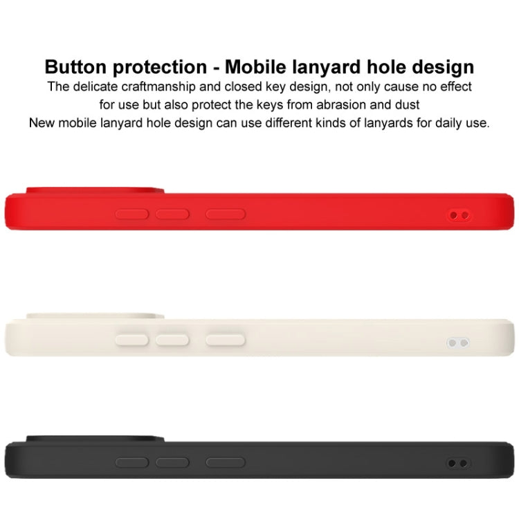 For OPPO K12x imak UC-4 Series Straight Edge TPU Phone Case(White) - OPPO Cases by imak | Online Shopping UK | buy2fix