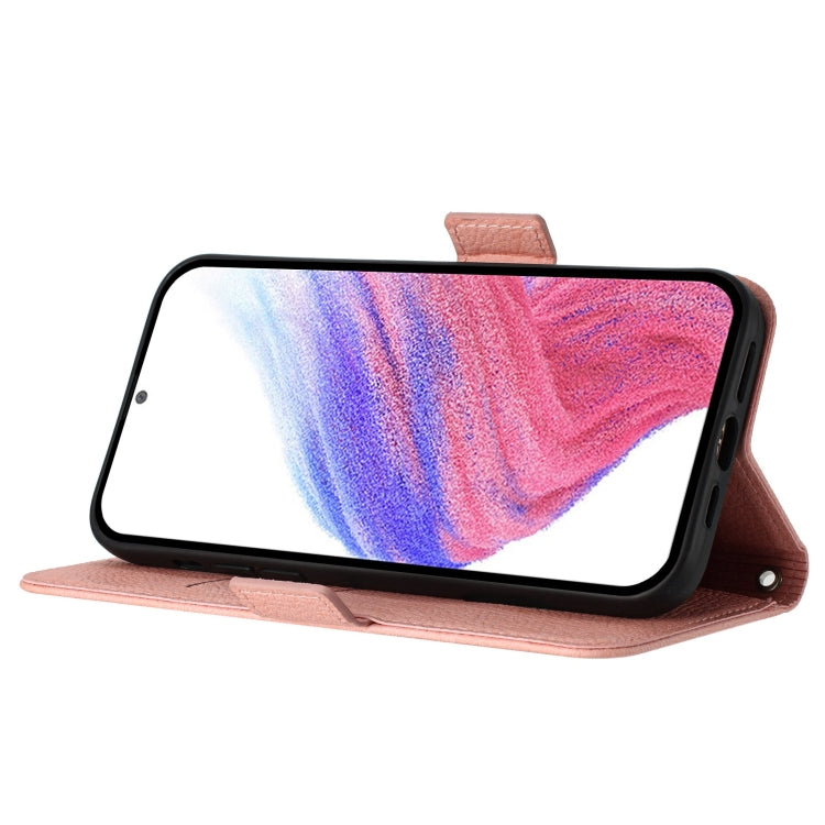 For Redmi K70 Ultra 5G Global Embossed Rose RFID Anti-theft Leather Phone Case(Pink) - Xiaomi Cases by buy2fix | Online Shopping UK | buy2fix