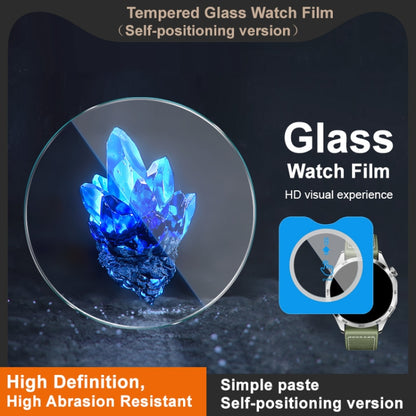 For Huawei Watch GT 3 46mm imak Tempered Glass Watch Film, Self-positioning Version - Screen Protector by imak | Online Shopping UK | buy2fix