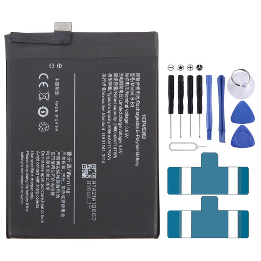 For vivo X9 B-B3 3050mAh Li-Polymer Battery Replacement - Others by buy2fix | Online Shopping UK | buy2fix