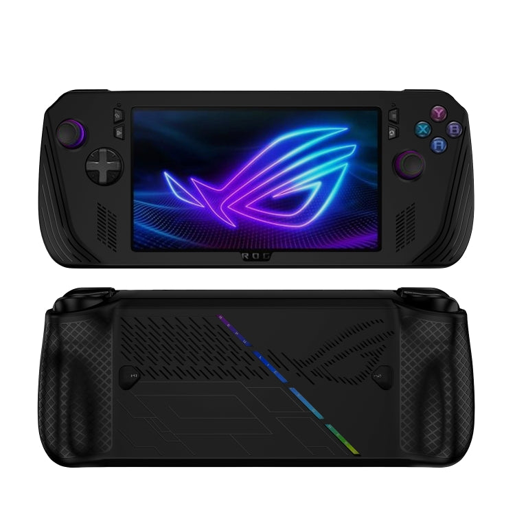 For ASUS ROG Ally X Game Console Silicone Protective Case(Black) - Accessories by buy2fix | Online Shopping UK | buy2fix