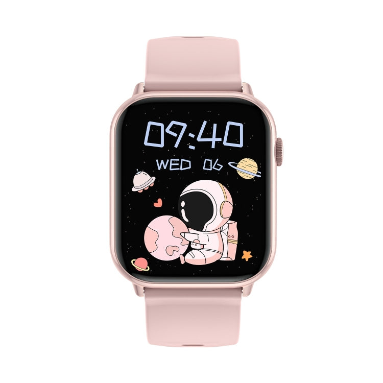 HD15 1.75 inch Silicone Strap IP68 Waterproof Smart Watch, Support Sedentary Reminder / Sleep Monitoring(Pink) - Smart Watches by buy2fix | Online Shopping UK | buy2fix