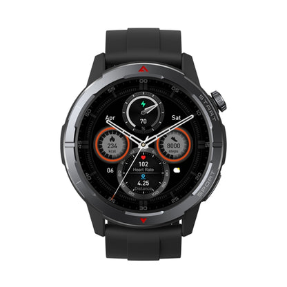 Zeblaze Stratos 3 Ultra 1.43 inch Screen Rugged Outdoor Sports GPS Smart Watch(Space Black) - Smart Watches by Zeblaze | Online Shopping UK | buy2fix