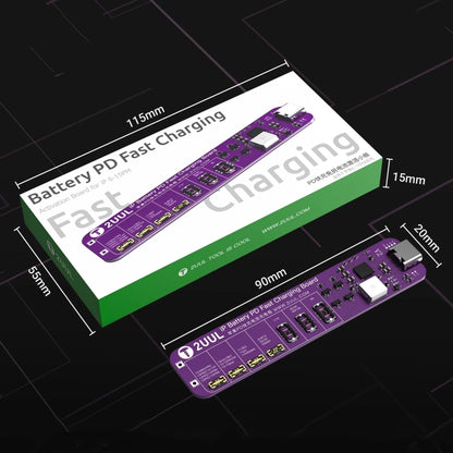 2UUL BT01 PD Fast Charging No-Disassembly Battery Activation Board for iPhone 6 to 15 Pro Max - Test Tools by 2UUL | Online Shopping UK | buy2fix