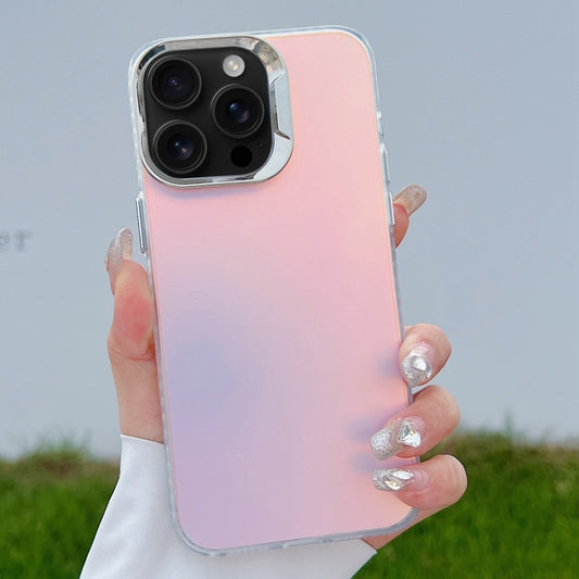 For iPhone 16 Pro Max Color Plating Discoloration PC Phone Case(Silver) - iPhone 16 Pro Max Cases by buy2fix | Online Shopping UK | buy2fix