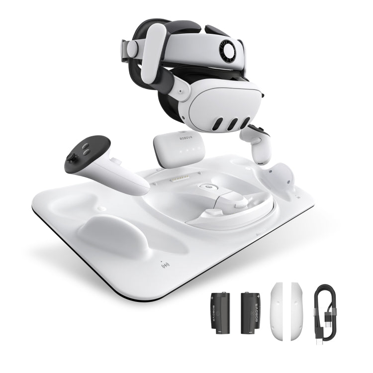 For Meta Quest 3 BOBOVR D3 Wireless Charging Station - VR Accessories by buy2fix | Online Shopping UK | buy2fix