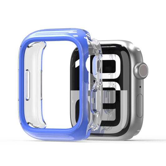 For Apple Watch Series 10 46mm DUX DUCIS Camo Series TPU Hybrid PC Watch Protective Case(Blue) - Watch Cases by DUX DUCIS | Online Shopping UK | buy2fix