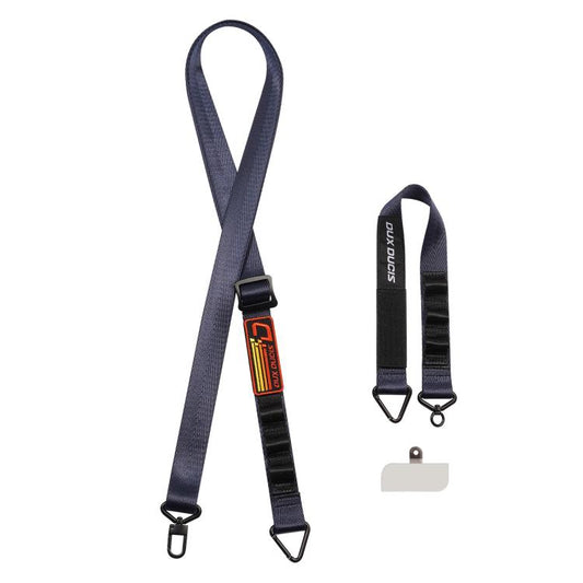 DUX DUCIS Outdoor Series Nylon Adjustable Crossbody Phone Lanyard(Blue) - Lanyards & Wrist Straps by DUX DUCIS | Online Shopping UK | buy2fix