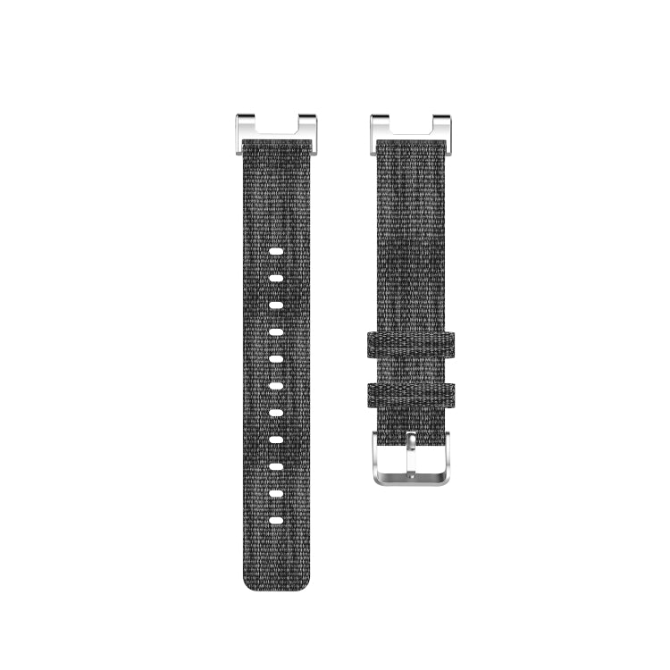 For Huami Amazfit Ares A1908 Nylon Canvas Replacement Strap with Screwdriver(Gray) - Watch Bands by buy2fix | Online Shopping UK | buy2fix