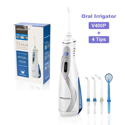 Waterpulse V400Plus Rechargeable USB Dental Cordless Oral Irrigator - Oral Irrigators by buy2fix | Online Shopping UK | buy2fix