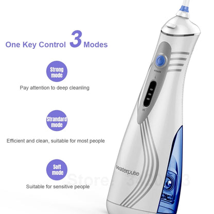 Waterpulse V400Plus Rechargeable USB Dental Cordless Oral Irrigator - Oral Irrigators by buy2fix | Online Shopping UK | buy2fix