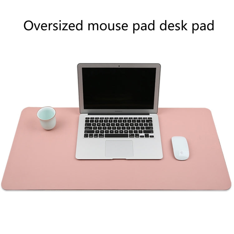 Multifunction Business PU Leather Mouse Pad Keyboard Pad Table Mat Computer Desk Mat, Size: 80 x 40cm(Black) - Desk Pads by buy2fix | Online Shopping UK | buy2fix