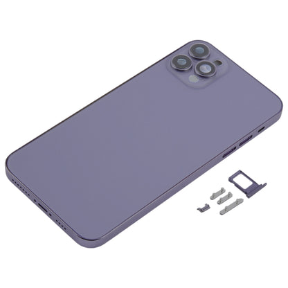 Back Cover with Appearance Imitation of iP13 Pro Max for iPhone 11 Pro Max(Purple) - Back Cover by buy2fix | Online Shopping UK | buy2fix