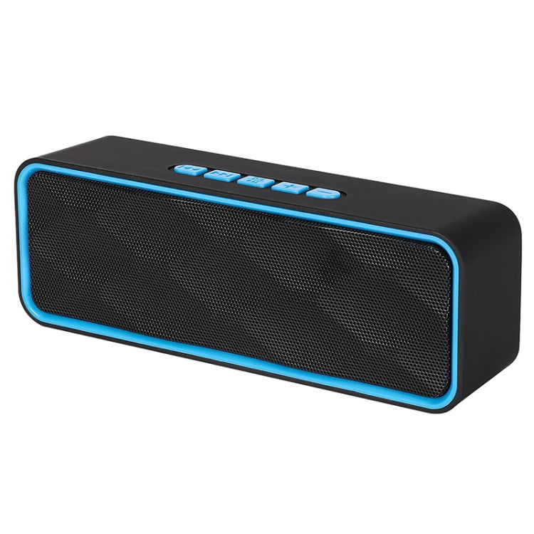 SC211 Pro Outdoor Multi-function Card Wireless Bluetooth Speaker Upgraded Version(Blue) - Desktop Speaker by buy2fix | Online Shopping UK | buy2fix