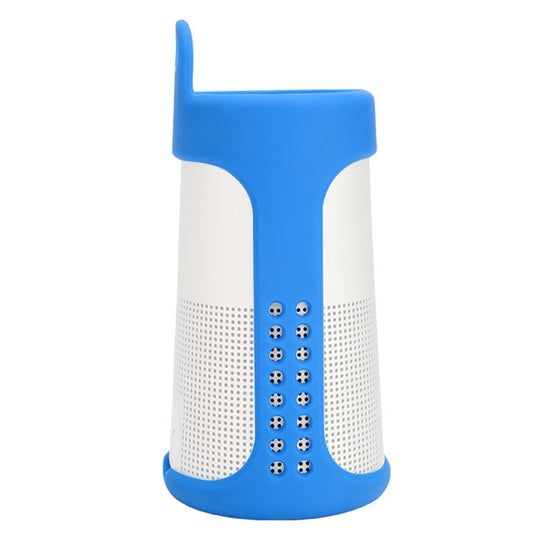 Portable Shockproof Silica Gel Bluetooth Speaker Protective Case for Bose Soundlink Revolve (Blue) - Protective Case by buy2fix | Online Shopping UK | buy2fix