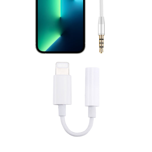 8 Pin Male to 3.5mm Female Audio Adapter Cable, Need to Connect Bluetooth, Length: about 7.5cm - Earphone Adapter by buy2fix | Online Shopping UK | buy2fix