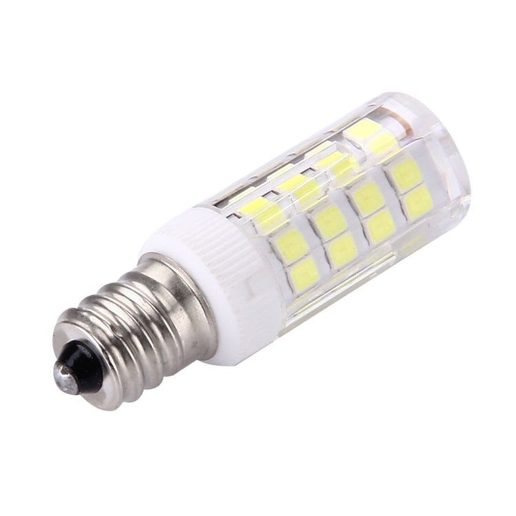 E12 5W 330LM Corn Light Bulb, 51 LED SMD 2835, AC110V-220V(White Light) - LED Blubs & Tubes by buy2fix | Online Shopping UK | buy2fix