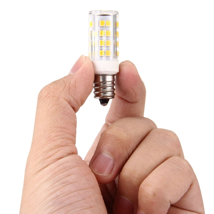 E12 5W 330LM Corn Light Bulb, 51 LED SMD 2835, AC110V-220V(Warm White) - LED Blubs & Tubes by buy2fix | Online Shopping UK | buy2fix