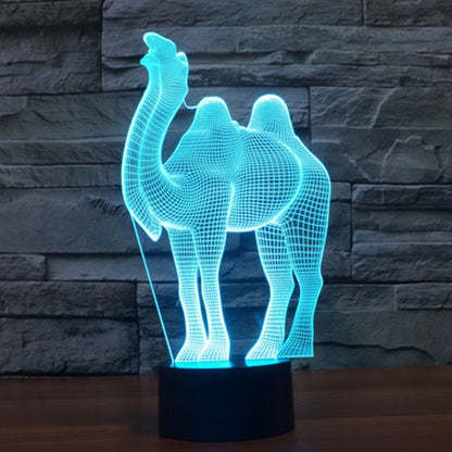 Camel Style 3D Touch Switch Control LED Light , 7 Color Discoloration Creative Visual Stereo Lamp Desk Lamp Night Light - Novelty Lighting by buy2fix | Online Shopping UK | buy2fix