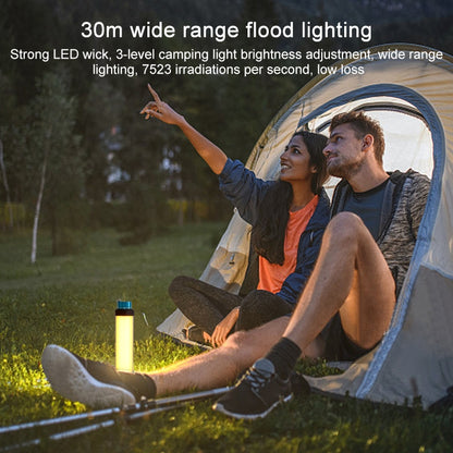 D25 5W IP68 Waterproof Rechargeable Camping Emergency Light with Hand Strap - Camping Lighting by buy2fix | Online Shopping UK | buy2fix