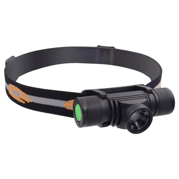 D20 5W XML-2 IPX6 Waterproof Headband Light, 1200 LM USB Charging Rotate Focus Outdoor LED Headlight - Headlamp by buy2fix | Online Shopping UK | buy2fix