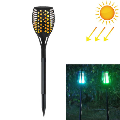 RGB LEDs Solar Powered Star Flame Light IP65 Waterproof Outdoor Garden Landscape Lamp - Solar Lights by buy2fix | Online Shopping UK | buy2fix