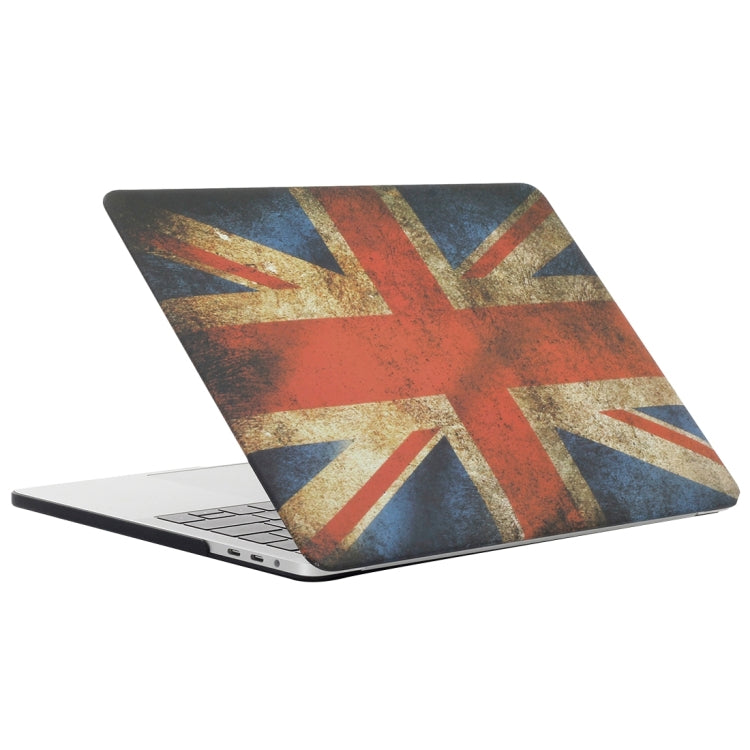 For 2016 New Macbook Pro 13.3 inch A1706 & A1708 Retro UK Flag Pattern Laptop Water Decals PC Protective Case - MacBook Pro Cases by buy2fix | Online Shopping UK | buy2fix