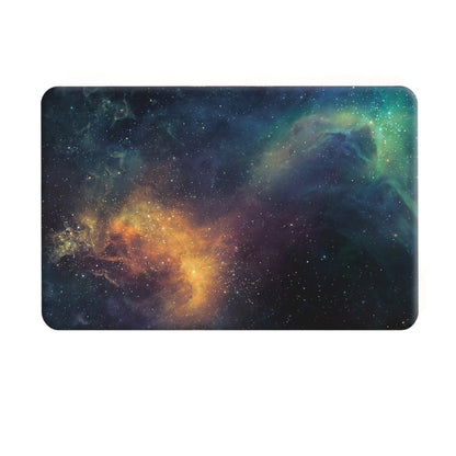 For Macbook Pro Retina 13.3 inch Starry Sky Patterns Apple Laptop Water Decals PC Protective Case(Green) - MacBook Pro Cases by buy2fix | Online Shopping UK | buy2fix