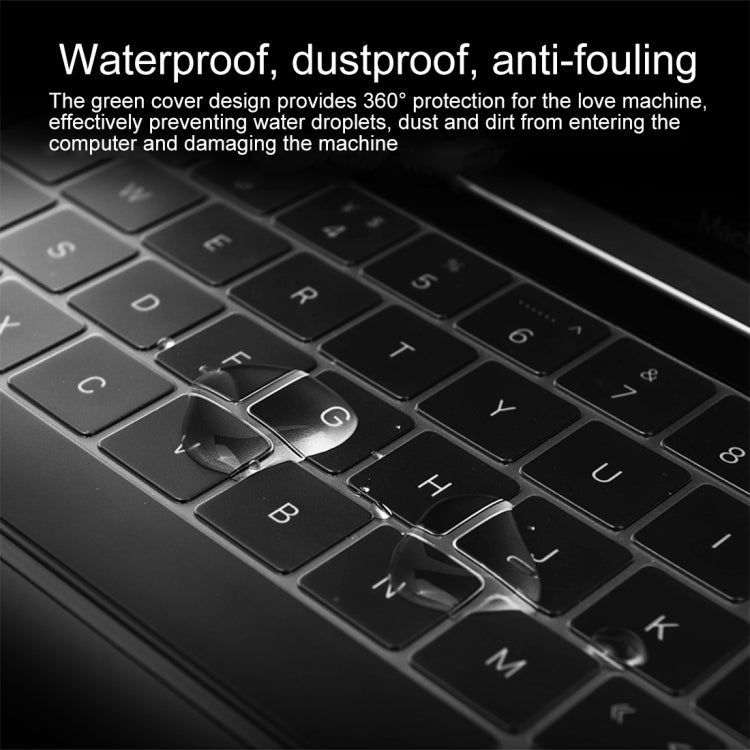 Keyboard Protector TPU Film for MacBook Pro 13 / 15 & Air 13 (A1466 / A1502 / A1278 / A1286)(White) - Keyboard Protector by buy2fix | Online Shopping UK | buy2fix