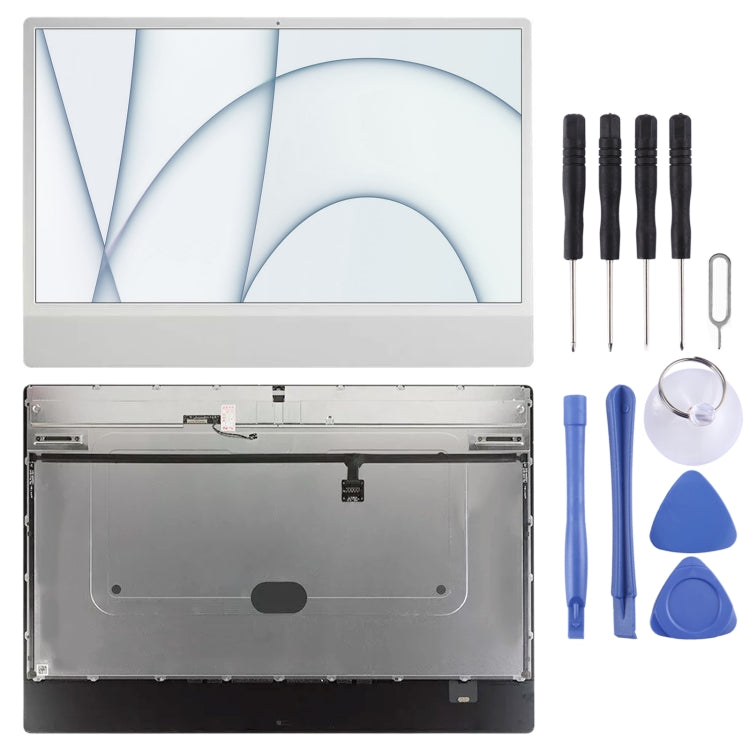 For Apple iMac 24 inch A2438 A2439 2021 4.5K LM235UH1 SD C1 M1 M2 LCD Screen (Grey) - LCD Screen by buy2fix | Online Shopping UK | buy2fix