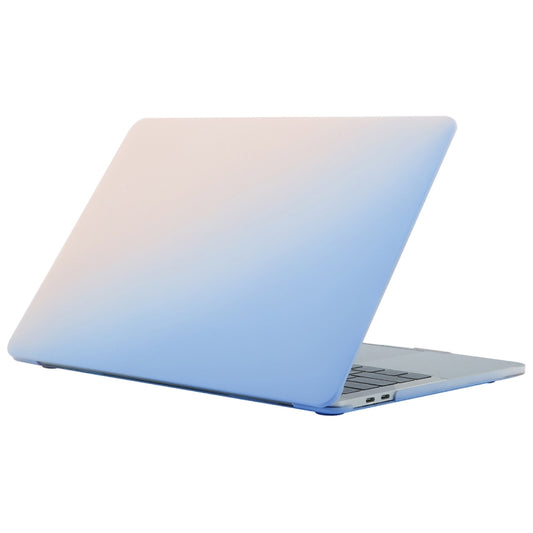 Cream Style Laptop Plastic Protective Case for MacBook Pro 13.3 inch (2019)(Pink Blue) - MacBook Pro Cases by buy2fix | Online Shopping UK | buy2fix